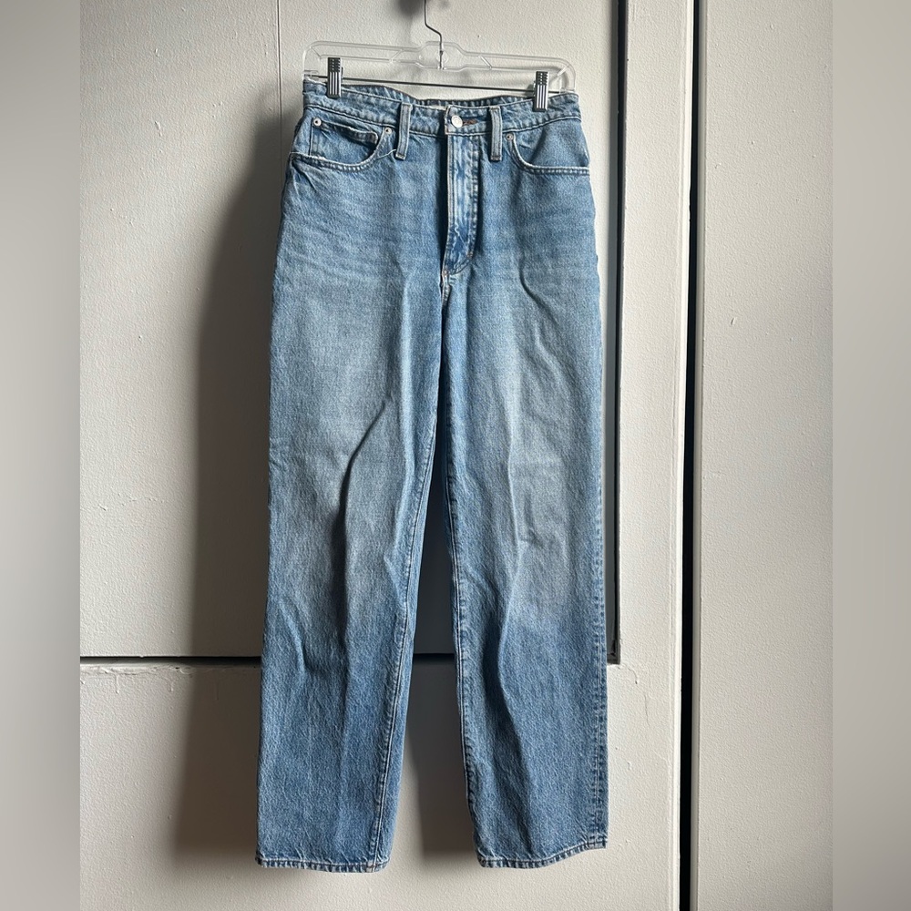 Madewell Curvy Straight Leg Jeans